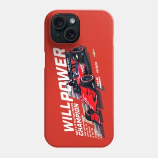 Will Power 2022 Champion (white) Phone Case