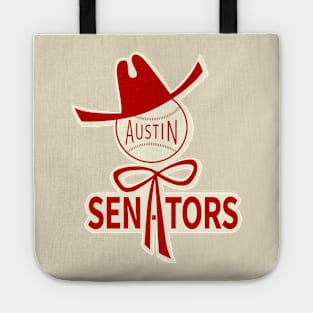 Vintage Austin Senators Baseball 1962 Tote