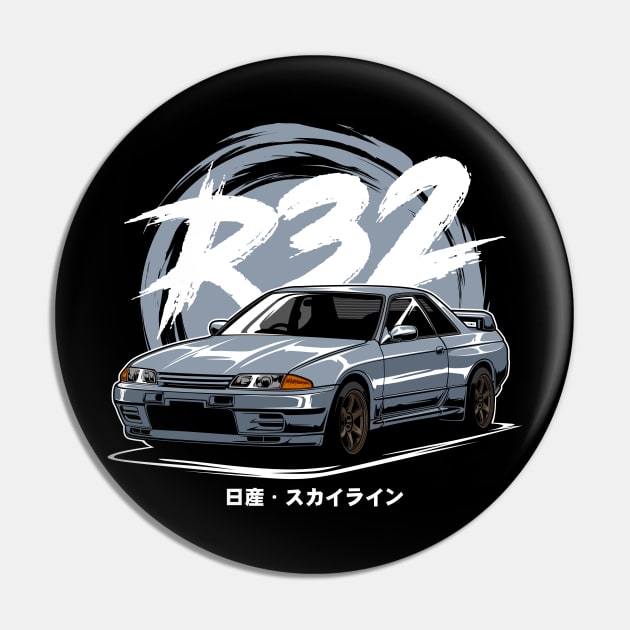 Skyline GTR R32 Pin by idrdesign