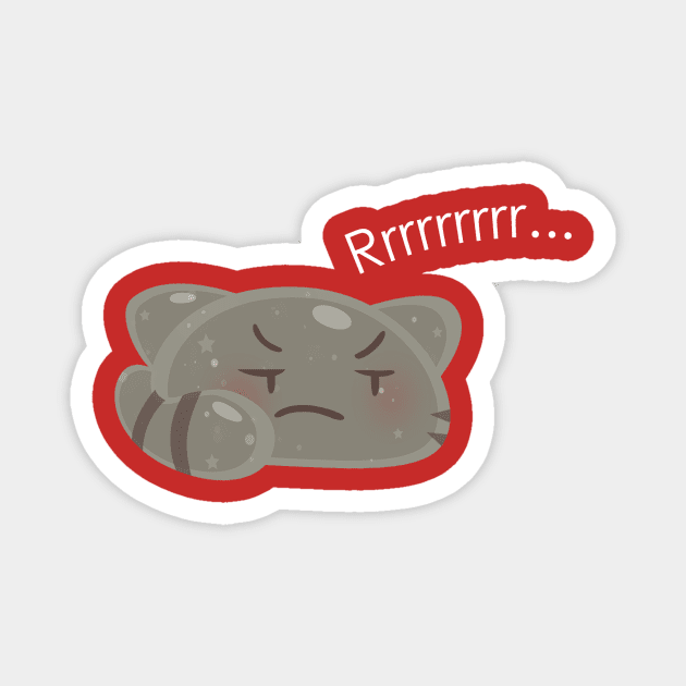 Tabby Slime Grrr Magnet by AeroHail