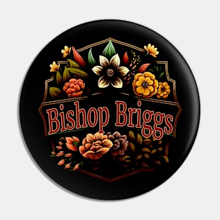 Bishop Briggs Flower Vintage Pin