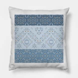 Ethnic patterns in oriental style. Pillow