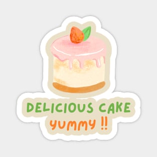 Delicious Cake Magnet