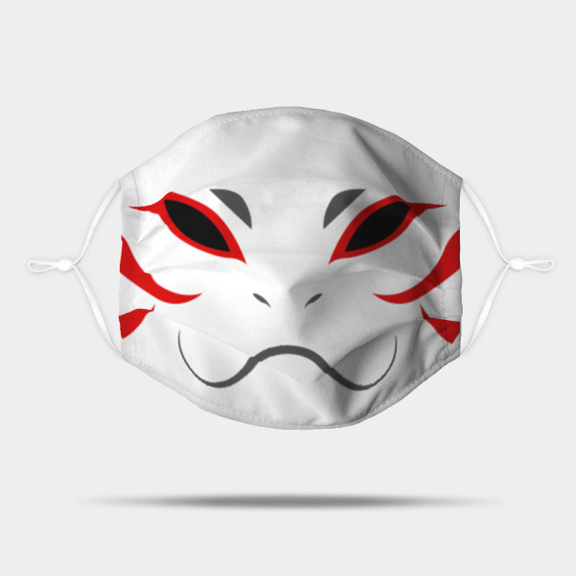 Naruto Anbu Black Ops Fox Mask Naruto Anbu Black Ops Fox Mask Mask Teepublic Au