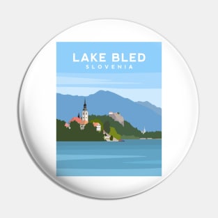 Lake Bled, Slovenia Pin