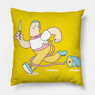 Guts chasing demon Pillow