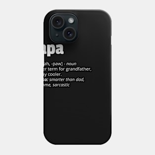 Papa Definition Phone Case