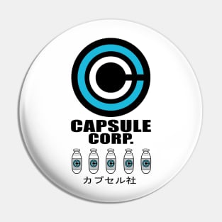 Capsule Corp Pin