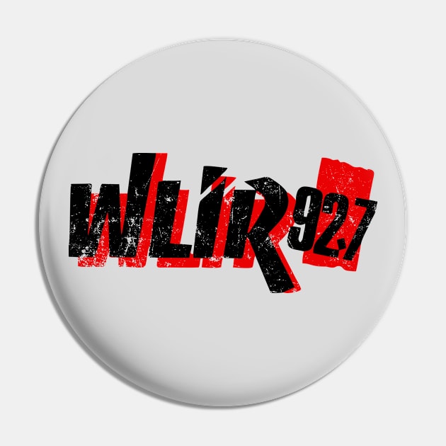 WLIR Radio Station Pin by Shut Down!