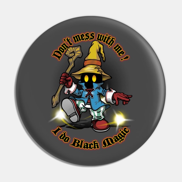 Black mage Pin by Patrol