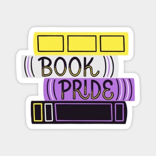 Nonbinary Book Pride Magnet