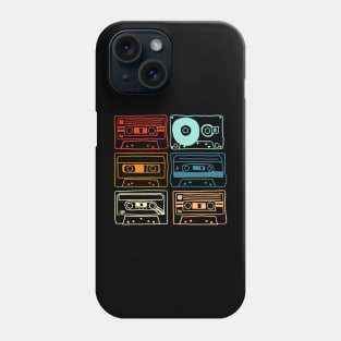 Retro Cassette Collection Phone Case