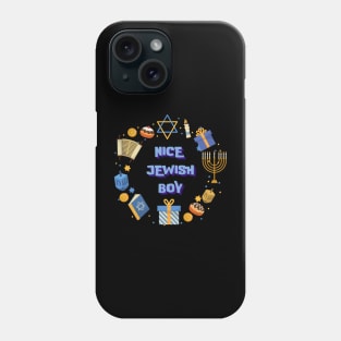 nice jewish boy 2023 hanukkah clothing Phone Case