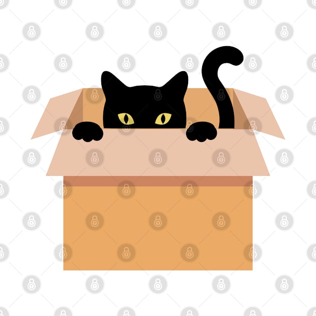 Cat in a box by Cute-Treasure