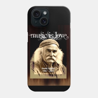 David Crosby No. 1: 1941 - 2023, Rest in Peace (RIP) Phone Case