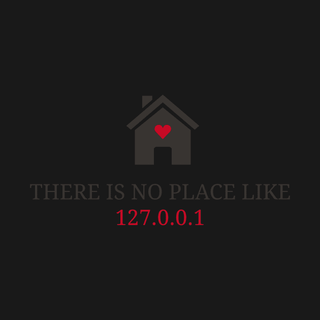 Geek feels at home Well - There is no place like 127.0.0.1 by Quentin1984