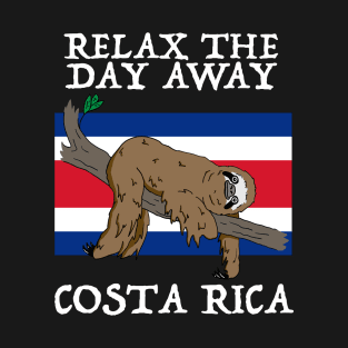 Relax the Day Away Costa Rica Sloth T-Shirt