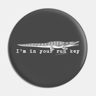 Run key gator Pin