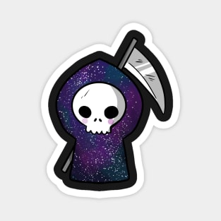 Cute Galaxy grim reaper Magnet