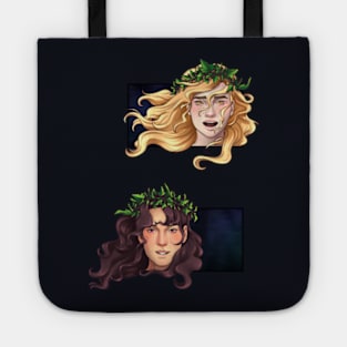 Ariadne and Dionysus Greek Mythology Comic In a Wine-Dark Dream Tote