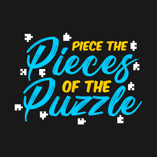 PIECE THE PIECES OF THE PUZZLE by Lin Watchorn 