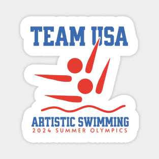 Artistic Swimming - Team USA - Summer Olympics Magnet