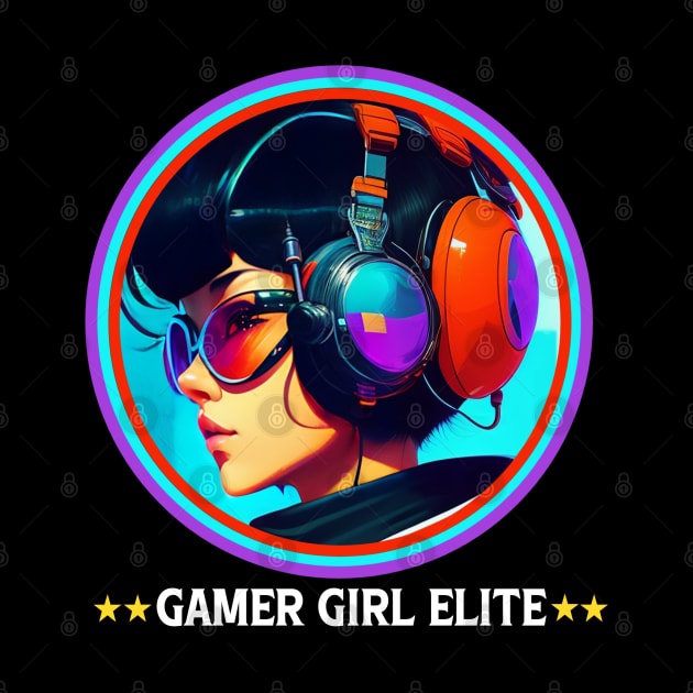 Gamer Girl Elite by QuirkyPrintShop