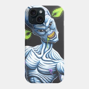 Mind Control Alien - color Phone Case