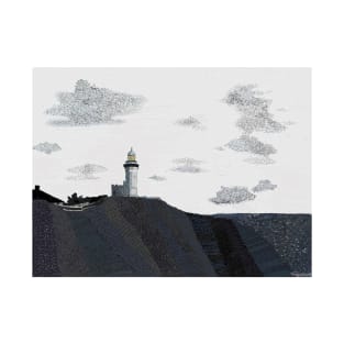 Cape Byron Light House, Byron Bay NSW- Tri Colour T-Shirt