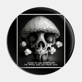 mushroom cranium Pin
