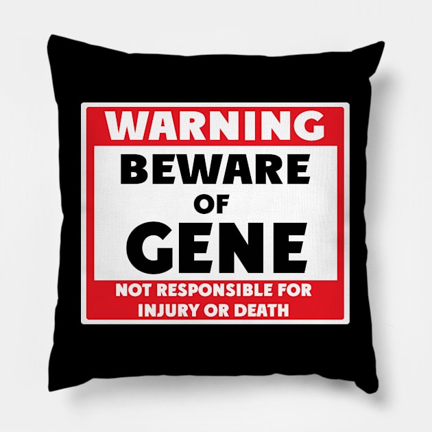 Beware of Gene Pillow by BjornCatssen