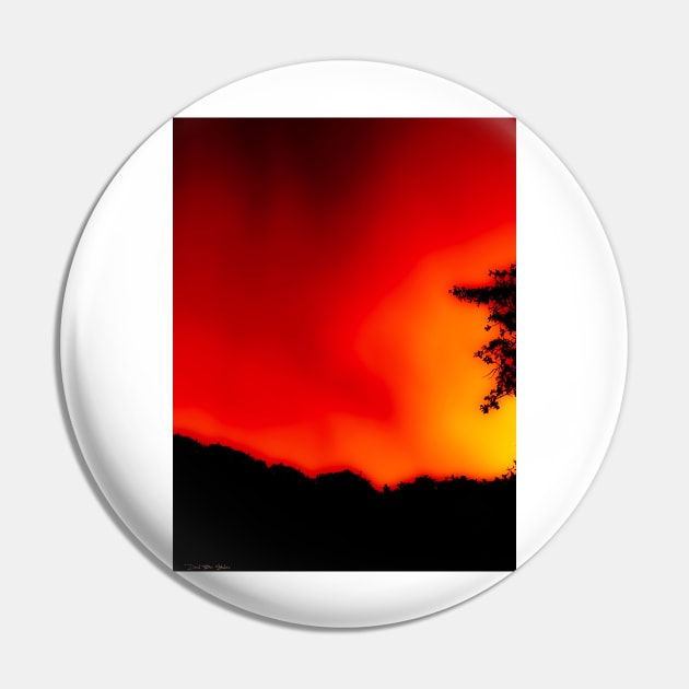 Red Skies At Night Pin by davidbstudios