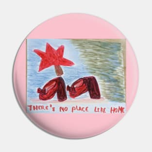 Red shoes take me home Pin