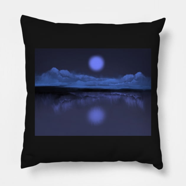 Reflection Pillow by TerrySrArtShop