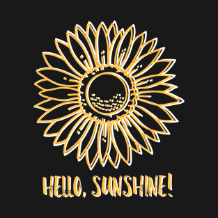 Hello, sunshine, sunflower T-Shirt