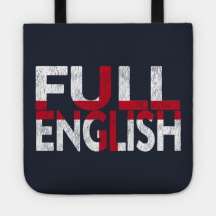 England Flag Funny Full English Tote