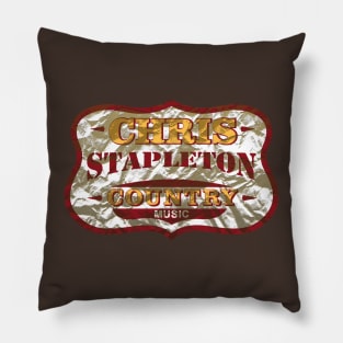 Vintage Chris Stapleton Pillow