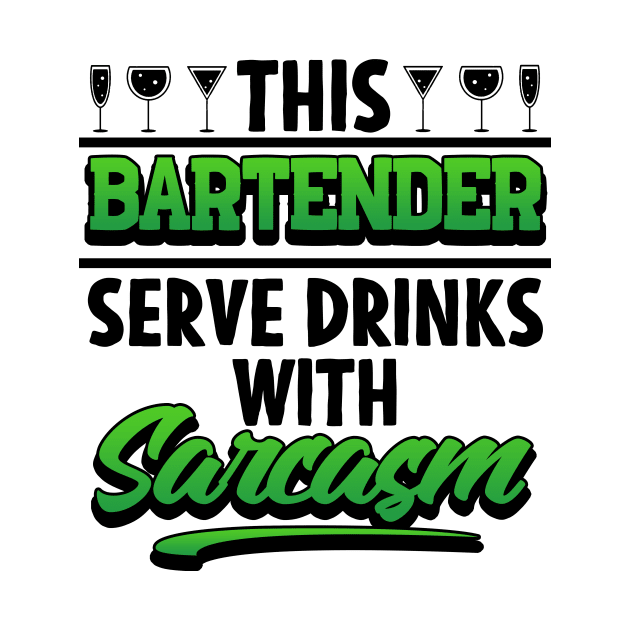 This Bartender Serve Drinks With Sarcasm by Mesyo