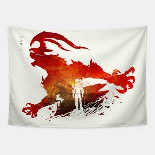 Ifrit Awakening Lnd.ver:Final Fantasy XVI Tapestry