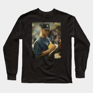 CDBA Derek Jeter NO.2 Long Sleeve Baseball Jersey T Shirts for