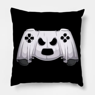 Video Games Gaming Gamer Halloween Ghost Controller Pillow