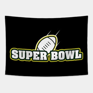 Super Bowl Football Tapestry