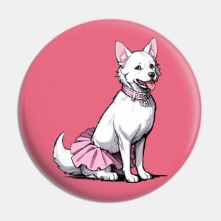 Ballerina Dog Pin