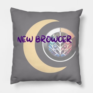 Think of the wise waning moon Pillow