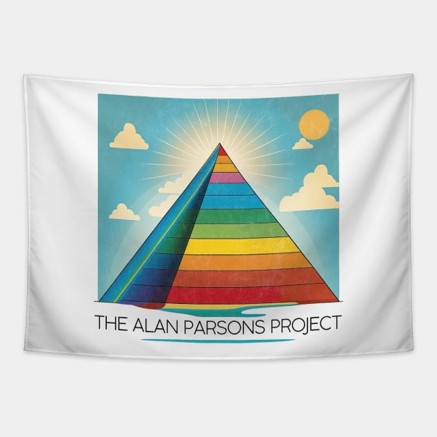 The Alan Parsons Project ----- Psychedelic Fan Artwork Tapestry by unknown_pleasures