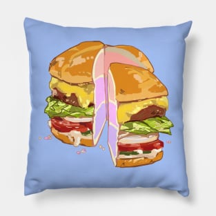 Hamburger Cake Pillow