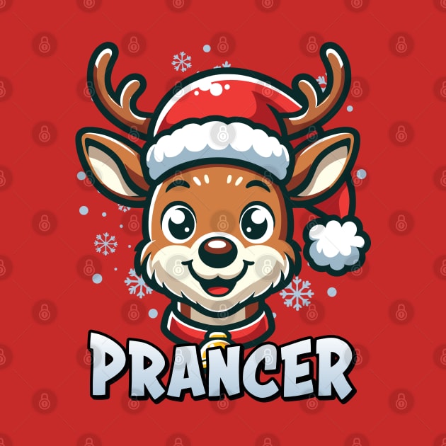 Santa’s Reindeer Prancer Xmas Group Costume by Graphic Duster