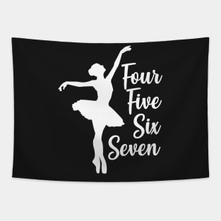 Ballerina Dance Gift for Ballet Dancer graphic Tapestry