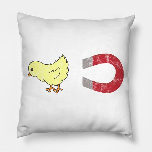 Baby Chick Magnet Pillow by jdsoudry