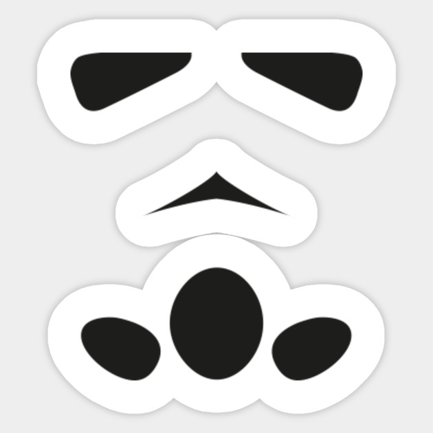Minimalist Storm Trooper Star Wars
